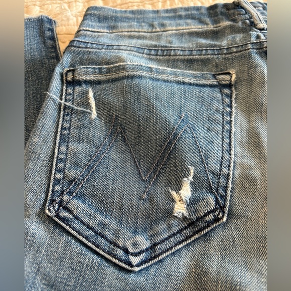 MOTHER | The Looker Ankle Fray | Graffiti Gal - Picture 2 of 10